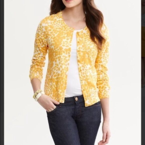 Animal Print Cardigan 
